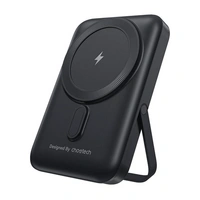 Choetech B743 10000mAh 20W PD magnetische Powerbank mit Ständer (schwarz) Choetech B743 10000mAh 20W PD magnetische Powerbank mit Ständer (schwarz)