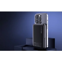 Choetech B743 10000mAh 20W PD magnetische Powerbank mit Ständer (schwarz) Choetech B743 10000mAh 20W PD magnetische Powerbank mit Ständer (schwarz)