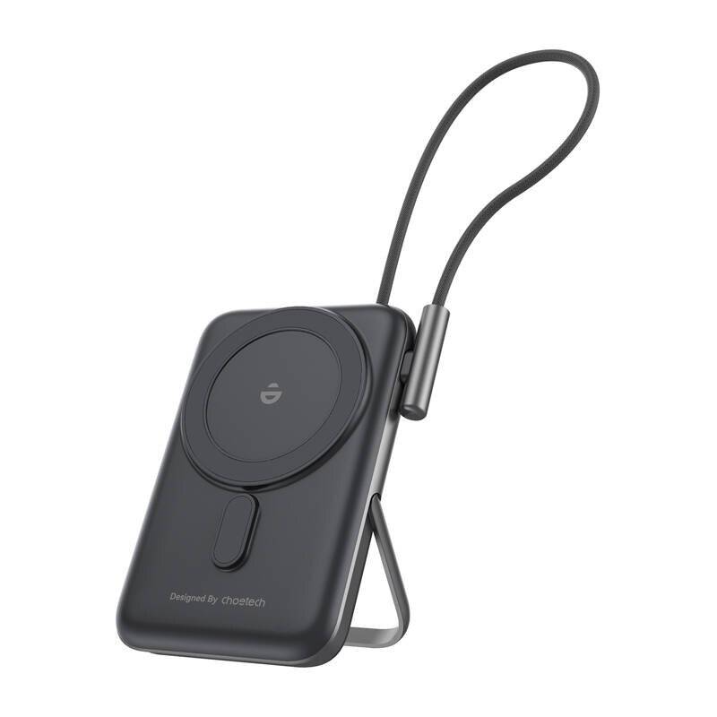 Choetech B735 Magnetische Powerbank, 10000mAh, 20W PD, USB-C Kabel integriert
