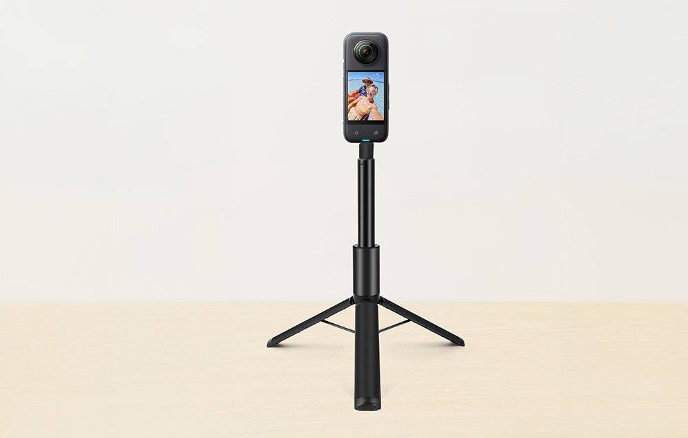 PULUZ Selfie-Halter/Stativ für Insta360 X5 / X4 / X3 Kamera (122 cm)