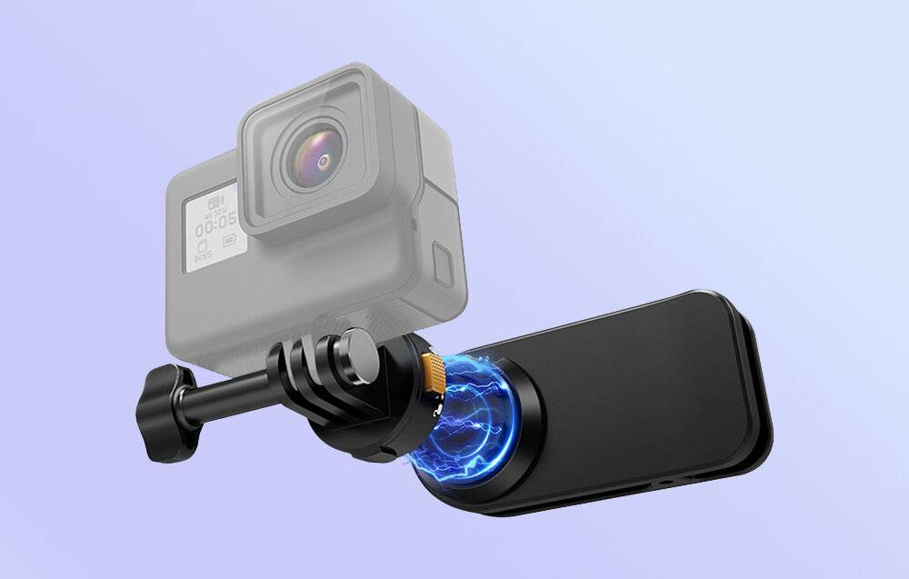 PULUZ Rucksackhalterung für Sportkameras (schwarz)