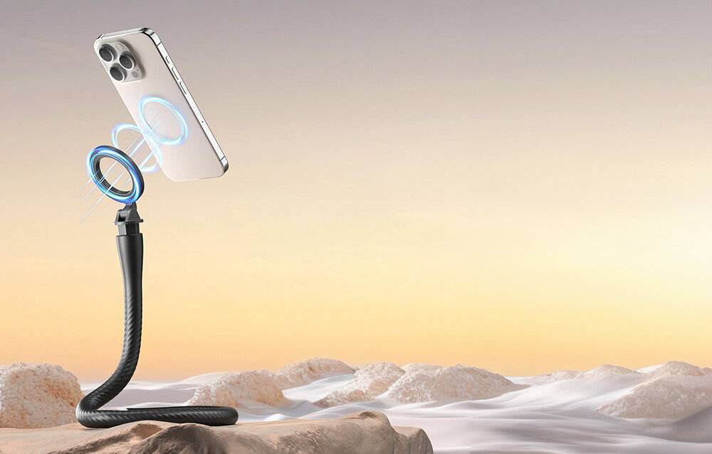 TELESIN flexible Halterung für Telefone (grau)