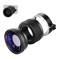 Neewer Weitwinkelobjektiv für Sony ZV1 (schwarz) Neewer Weitwinkelobjektiv für Sony ZV1 (schwarz)