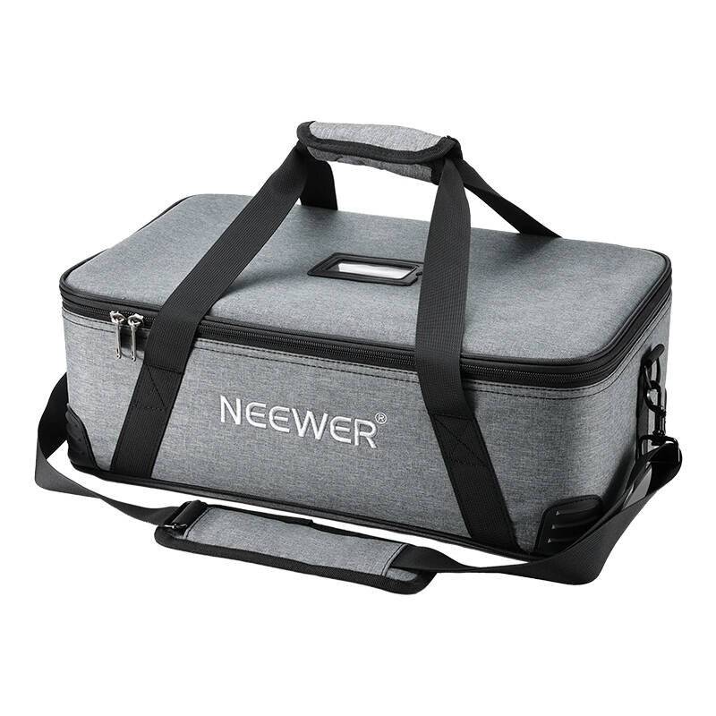 Neewer Fototasche Grau B0C8HWZB8F Oxford-Material PVC-Beschichtet Verstellbare Schaumstoffteiler