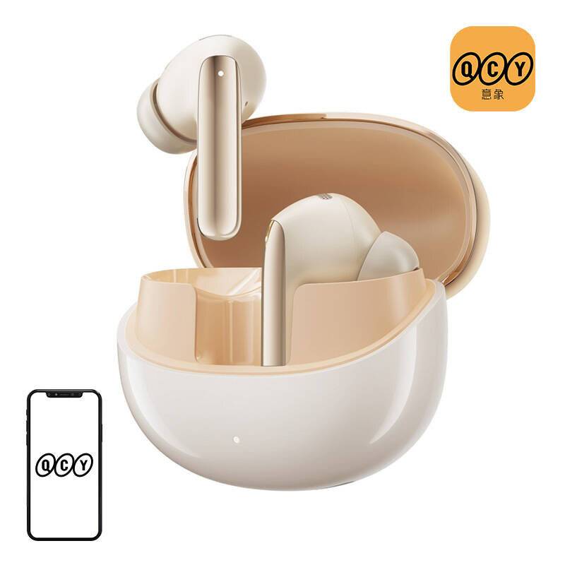 TWS QCY MeloBuds Pro HT08 Kopfhörer, ANC (gold)