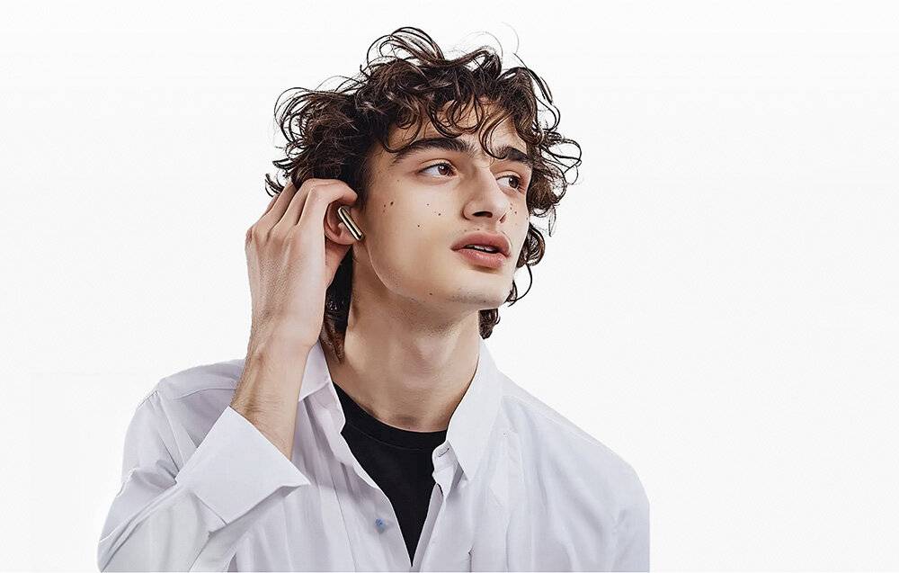 TWS QCY MeloBuds Pro HT08 Kopfhörer, ANC (gold)