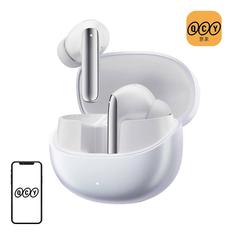 TWS QCY MeloBuds Pro HT08 Kopfhörer, ANC (weiß)