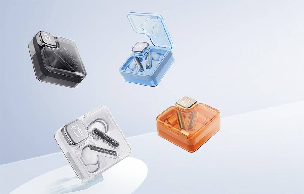 TWS QCY MeloBuds Neo T31 Kopfhörer (schwarz)