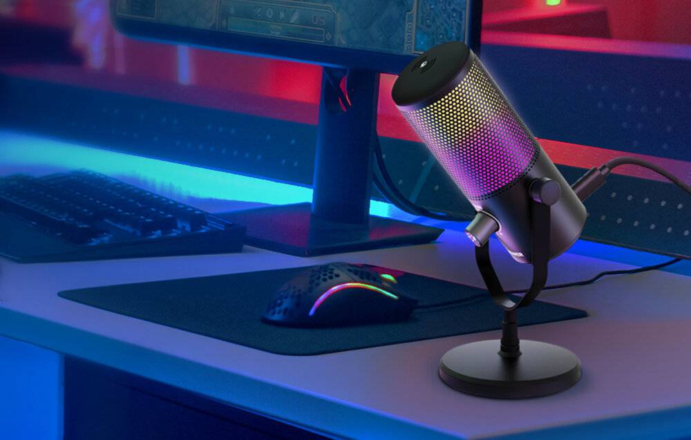 Neewer RGB-Mikrofon mit Hintergrundbeleuchtung