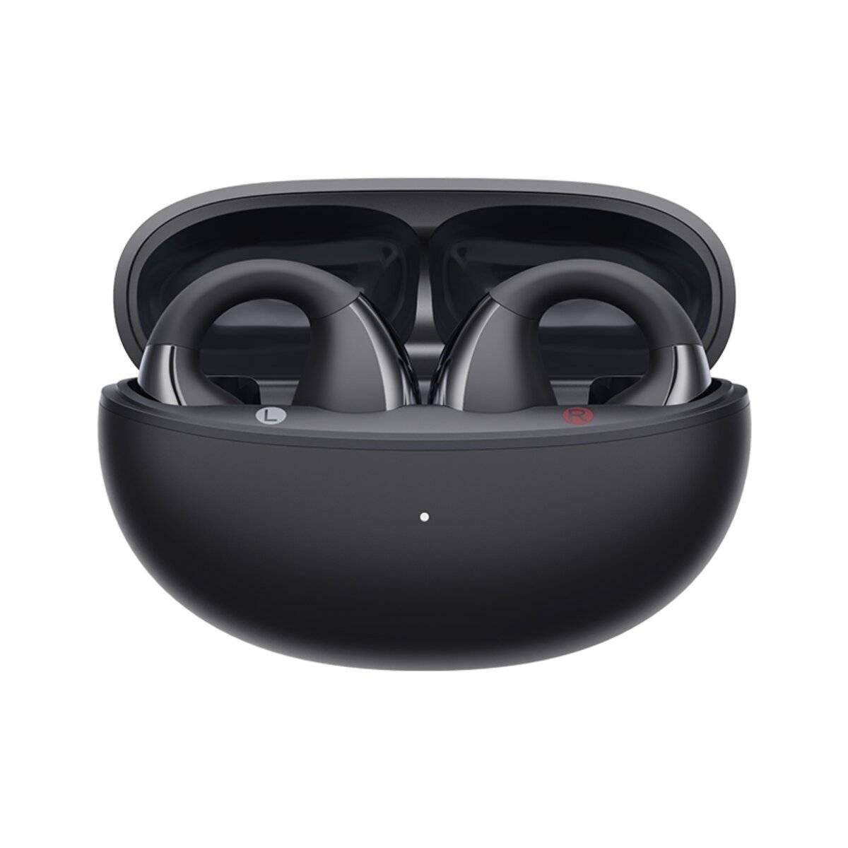 OWS QCY Crossky C30 Ohrhörer mit Clip, IPX4, Bluetooth 5.4  Schwarz