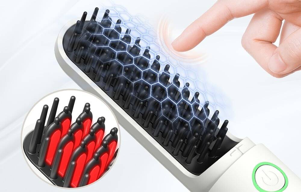 Ionisierende Haarstyling-Bürste ANLAN 05-AZFS41-02A