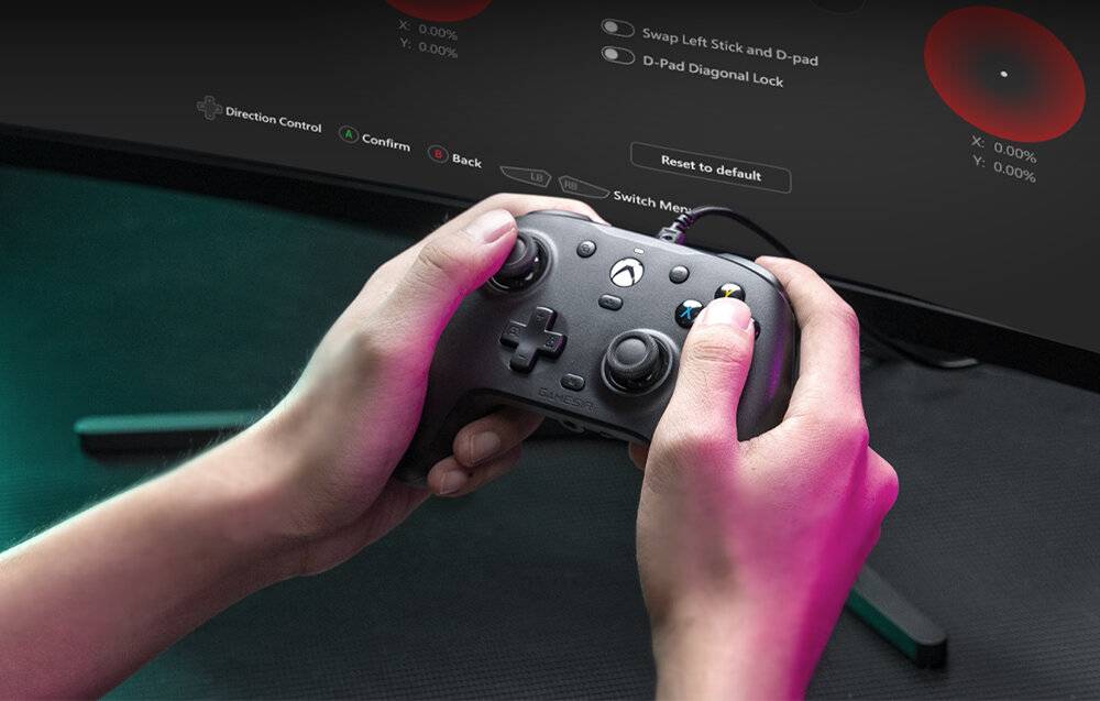 GameSir G7 HE kabelgebundener Controller (schwarz)