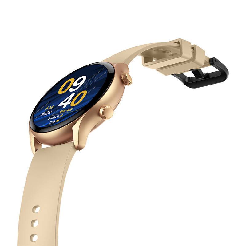 Zeblaze Btalk 3 Plus Smartwatch, 1,39 Zoll HD-Display, Bluetooth-Telefonie, Gold