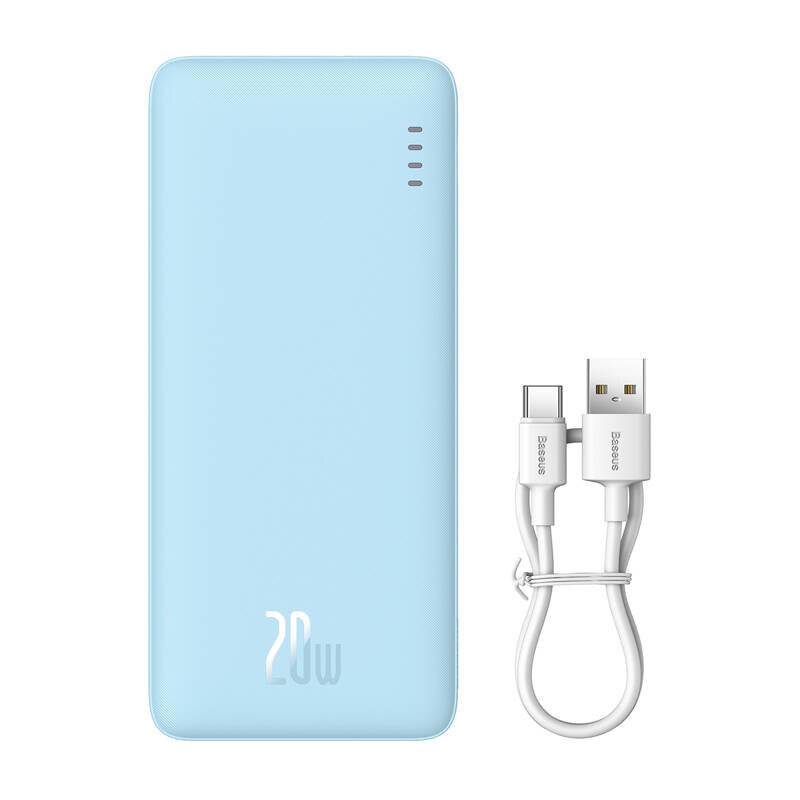 Baseus Airpow 20000mAh 20W Powerbank (blau)