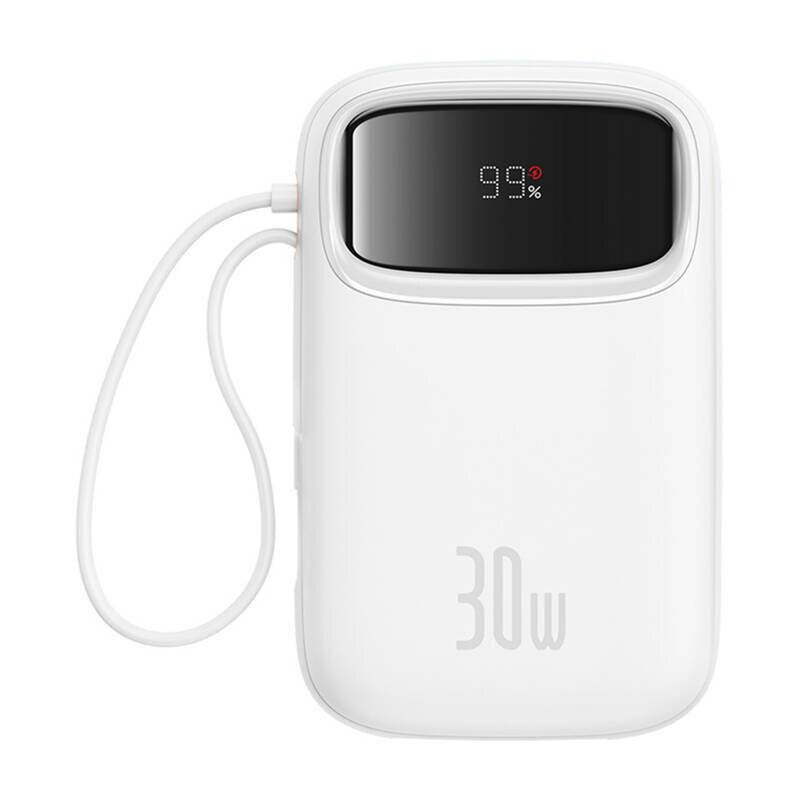 Baseus QPow 2 10000mAh 30W Powerbank (weiß)