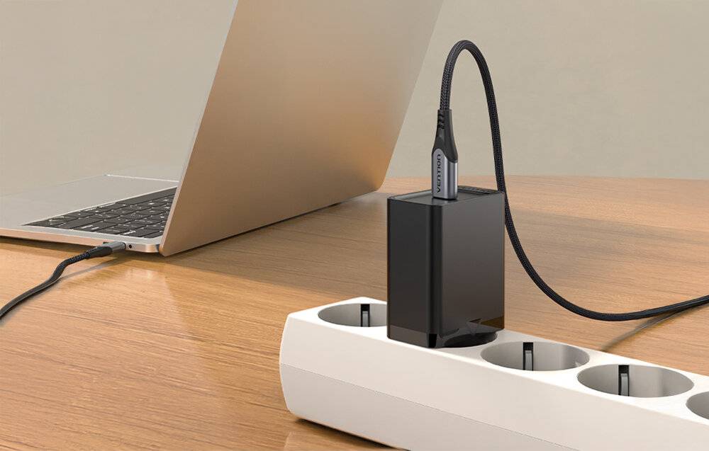Vention FAIB0-EU USB-C 30W Wandladegerät (schwarz)