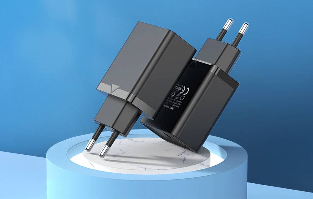 Vention FAIB0-EU USB-C 30W Wandladegerät (schwarz)