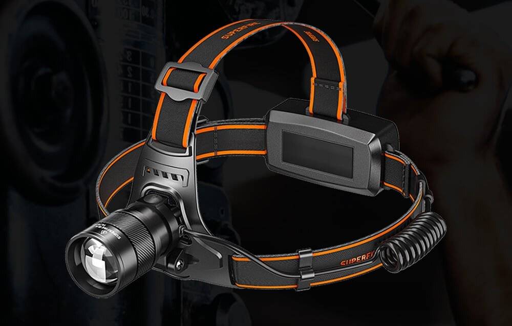 UV Superfire HZ01 Kopflampe