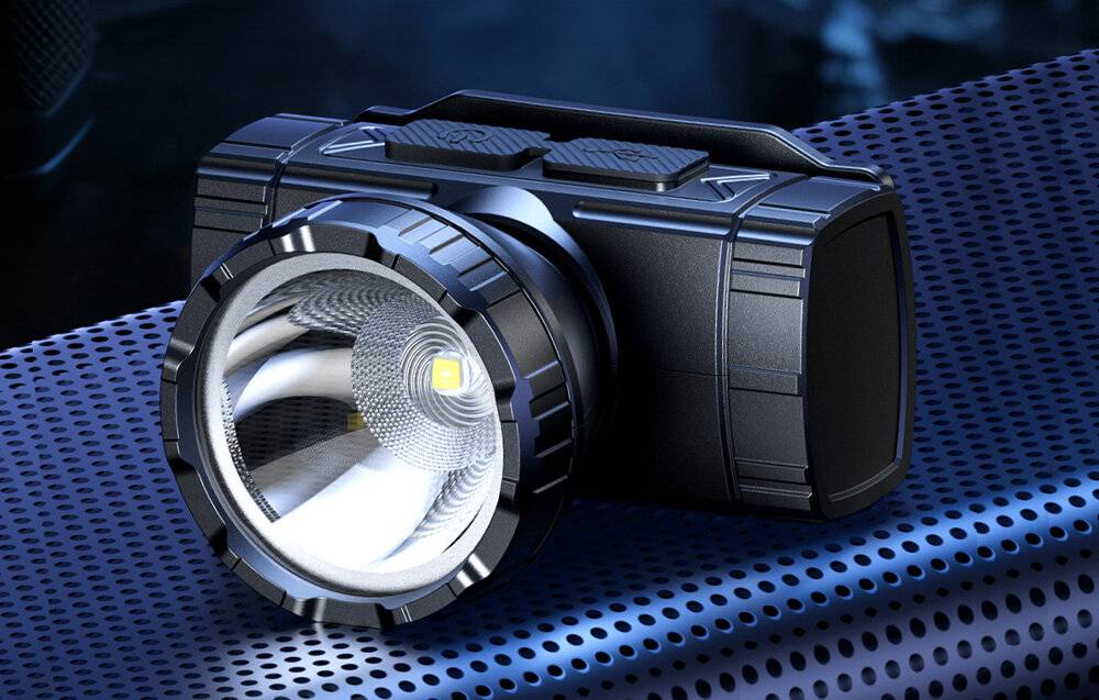 Superfire HL96 Scheinwerfer-Taschenlampe