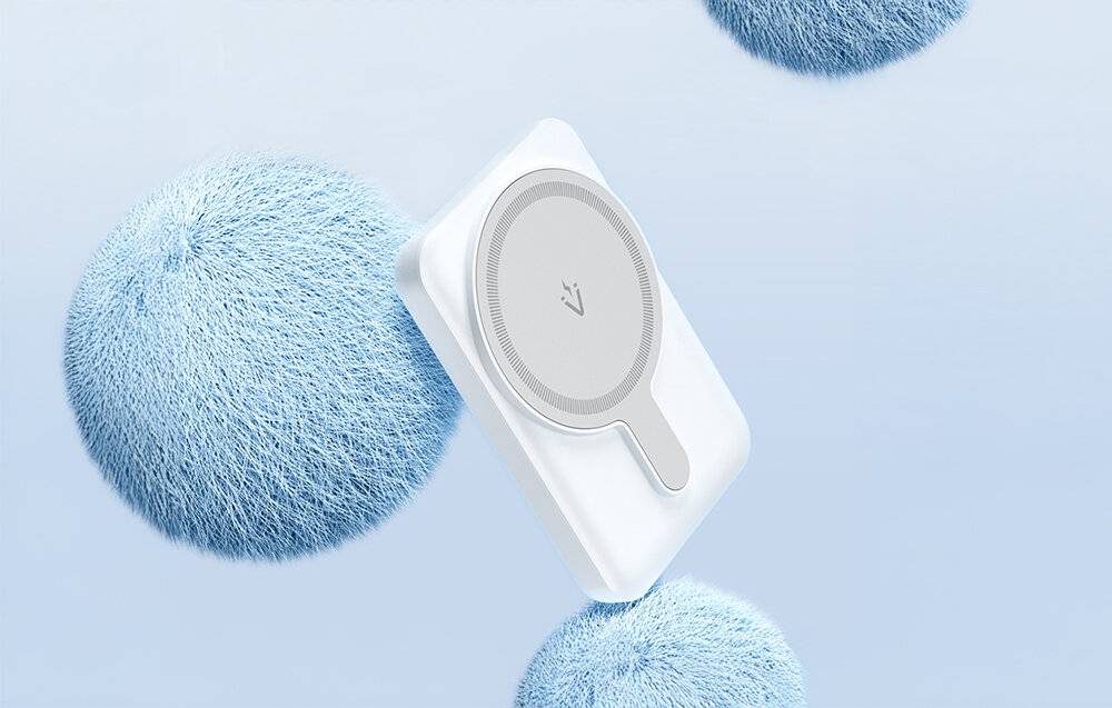 Vention FHSW0 5000mAh 20W magnetische Powerbank (weiß)