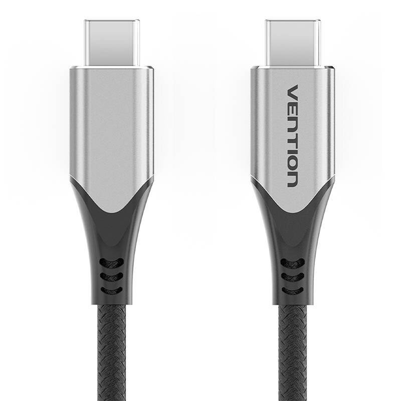 Vention TAAHF USB-C auf USB-C 60W 1m USB-Kabel (grau)