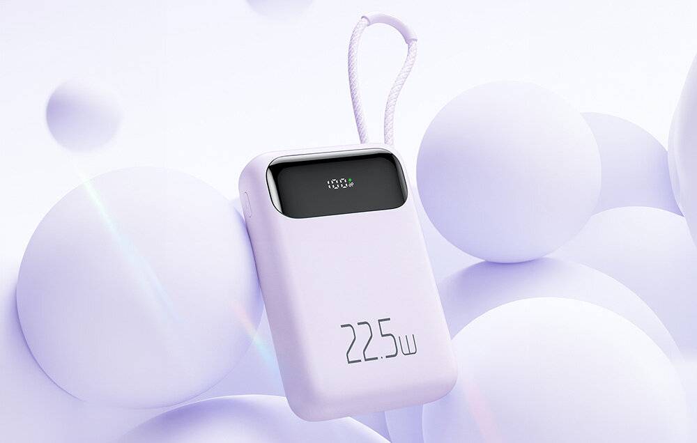 Power Bank Mcdodo MC-3255 10000mAh, 22.5W, für Licht (lila)