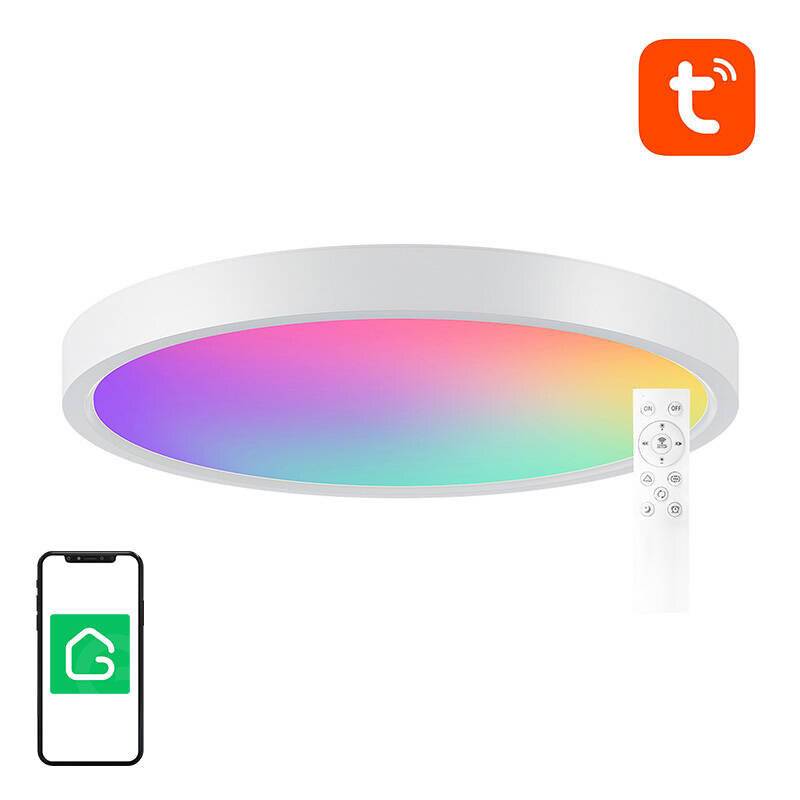 Smart Deckenleuchte 30cm WiFi/Bluetooth 16M RGBCW Gosund LB12 1920lm Tuya + Fernbedienung.