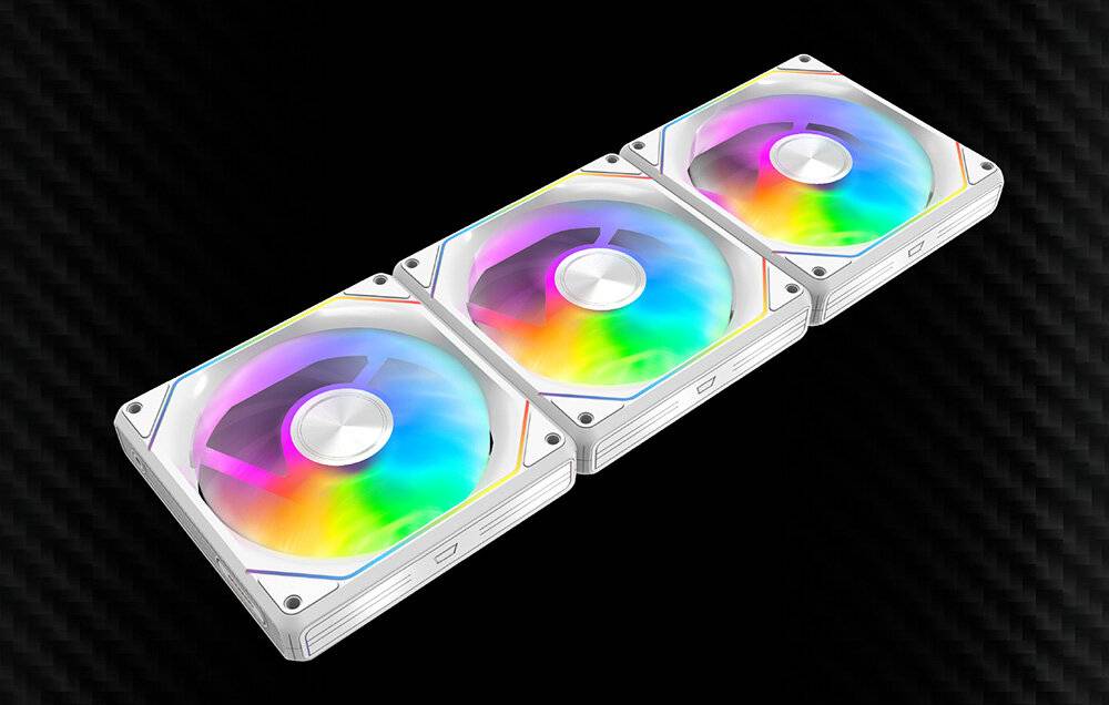 Darkflash Gauss G24 3-in-1 Computer-Lüfter (weiß)