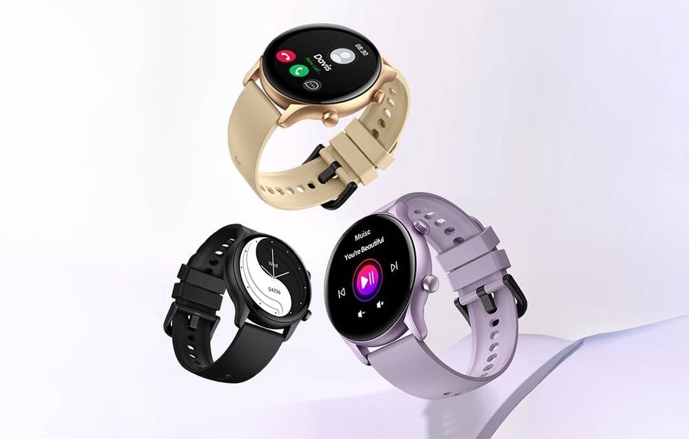 Zeblaze Btalk 3 Plus Smartwatch, 1.39 Zoll HD-Display, Bluetooth 5.2, Lila