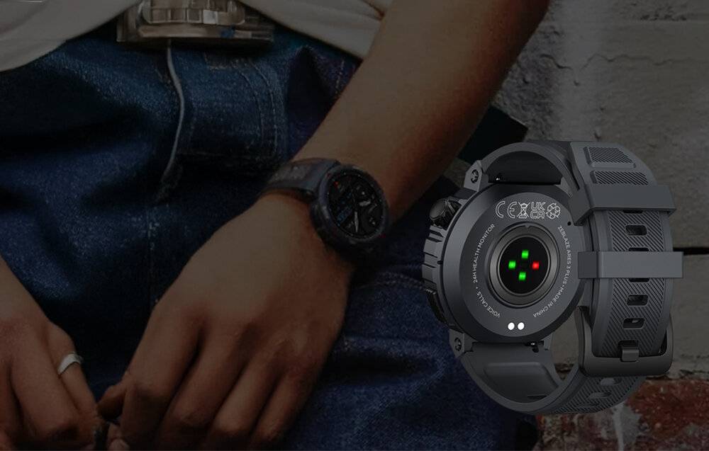 Zeblaze Ares 3 Plus Smartwatch (Rot)
