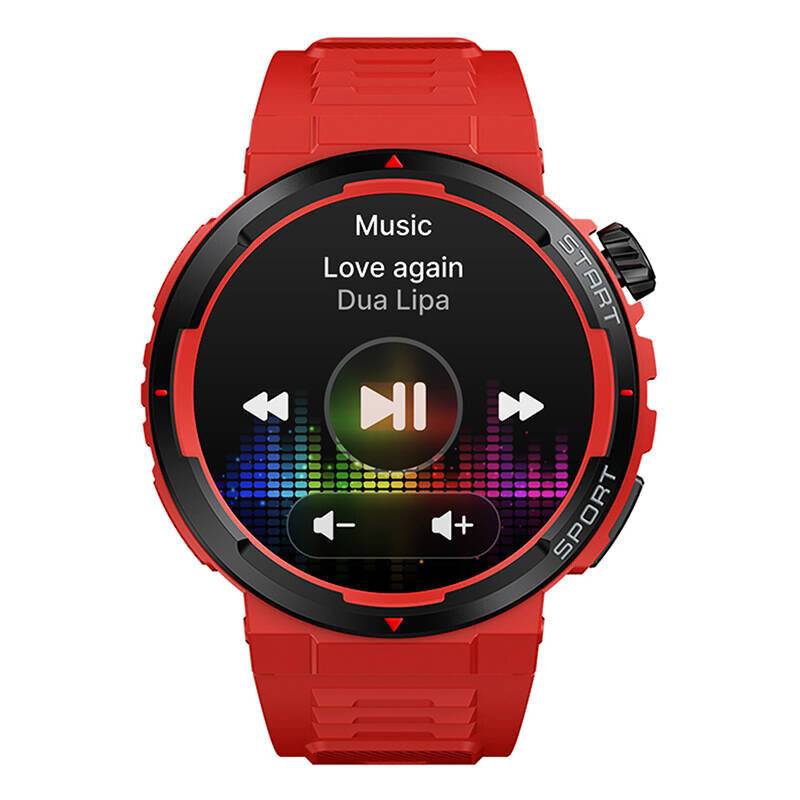 Zeblaze Ares 3 Plus Smartwatch (Rot)