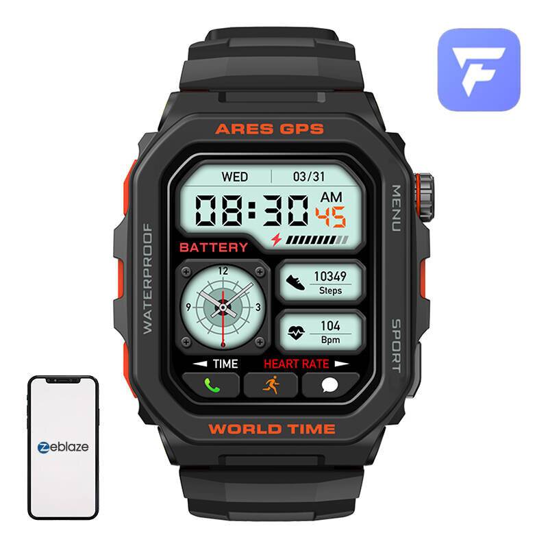 Zeblaze Ares GPS-Smartwatch (schwarz)