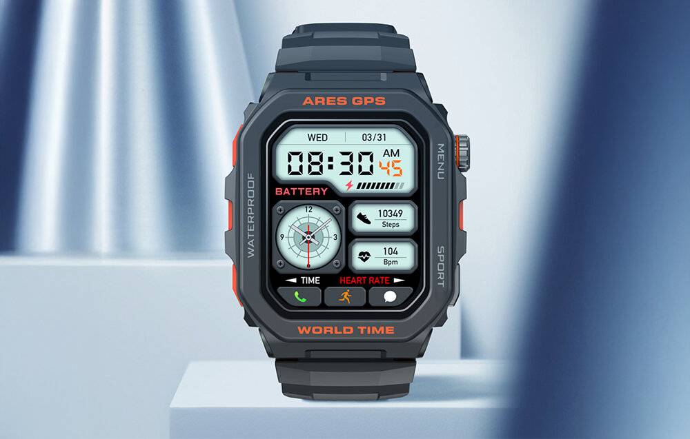 Zeblaze Ares GPS-Smartwatch (schwarz)