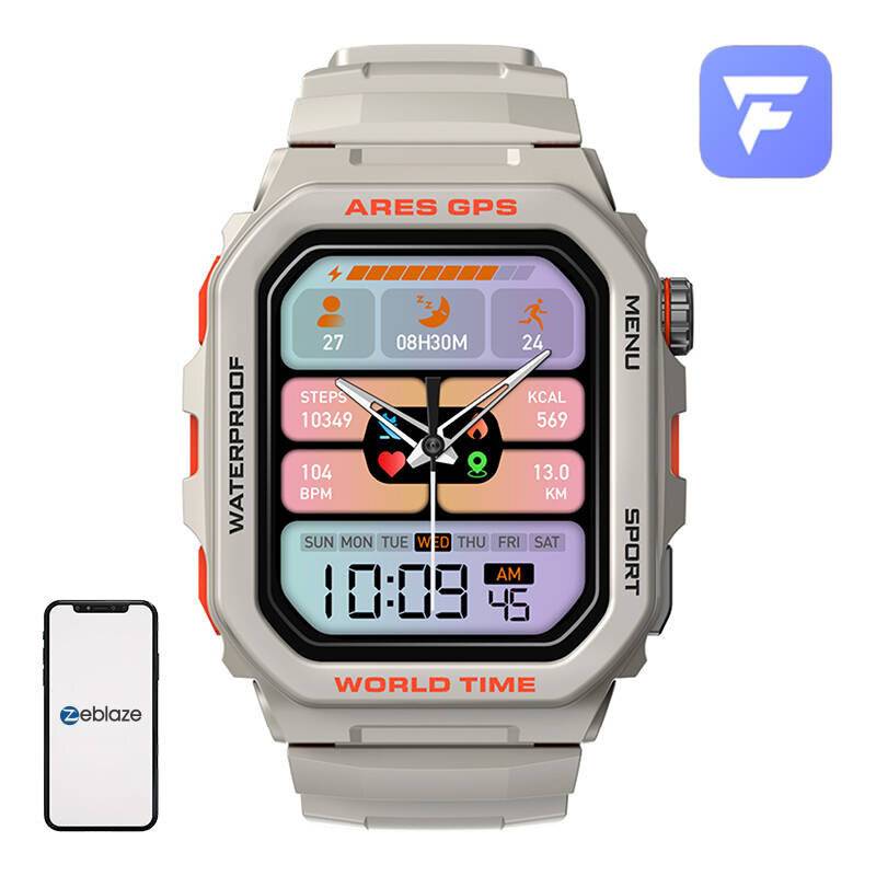 Zeblaze Ares GPS-Smartwatch (weiß)