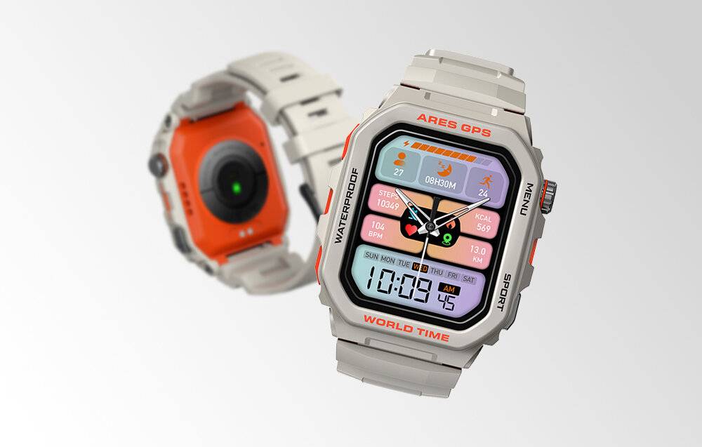 Zeblaze Ares GPS-Smartwatch (weiß)