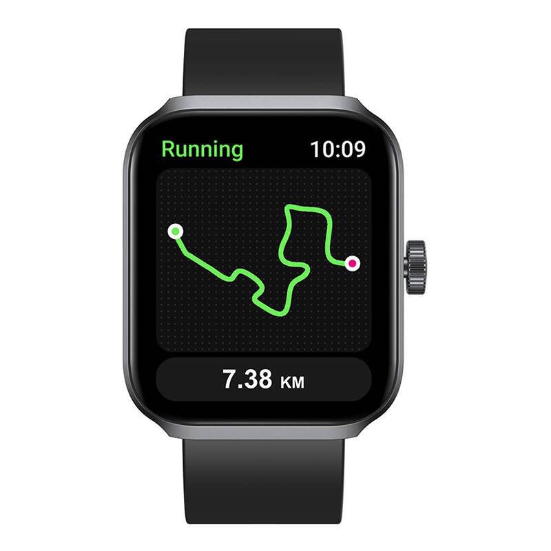 Zeblaze Beyond 3 Plus Smartwatch, 1,78 Zoll AMOLED, GPS, Alexa, 3 ATM, Schwarz