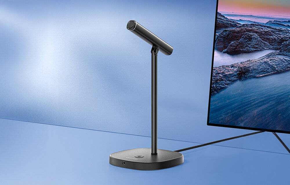 Vention NCCB0 USB-Tischmikrofon (schwarz)