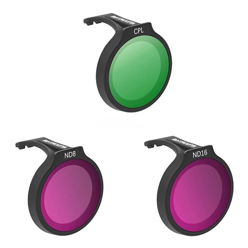 SUNNYLIFE Satz von drei Filtern für DJI Neo CPL+ND8+ND16