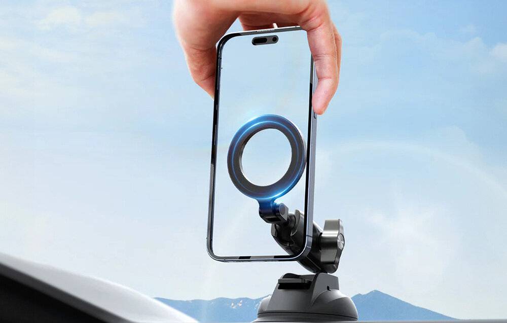 TELESIN Saugnapfhalterung für Smartphone