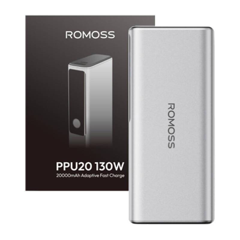Romoss PPU20 20000mAh 130W Powerbank (silber)