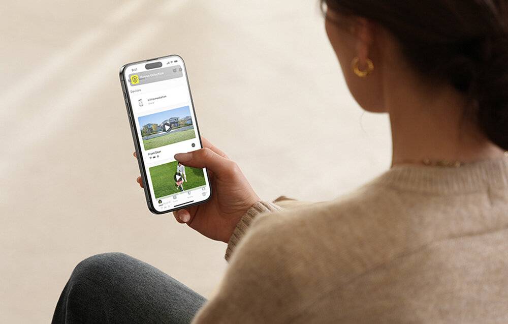 Baseus N1 Außenkamera (Weiß)