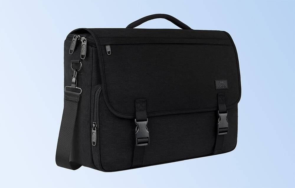 Matein 1194 Business Laptop / Dokumententasche 15.6'' Schwarz