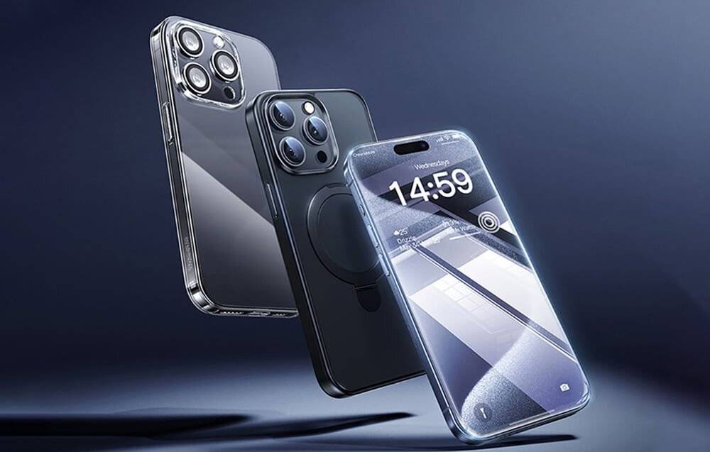 Baseus Superior Sichtschutzglas für iPhone 15 Plus