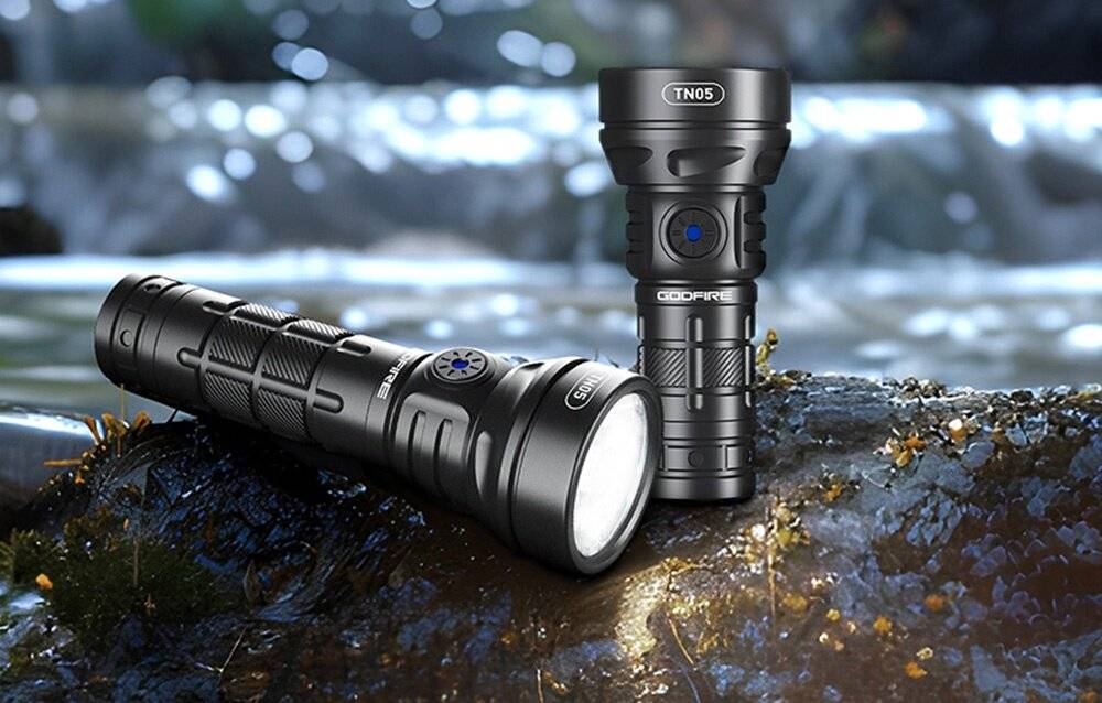 Taschenlampe Superfire Godfire TN05-S