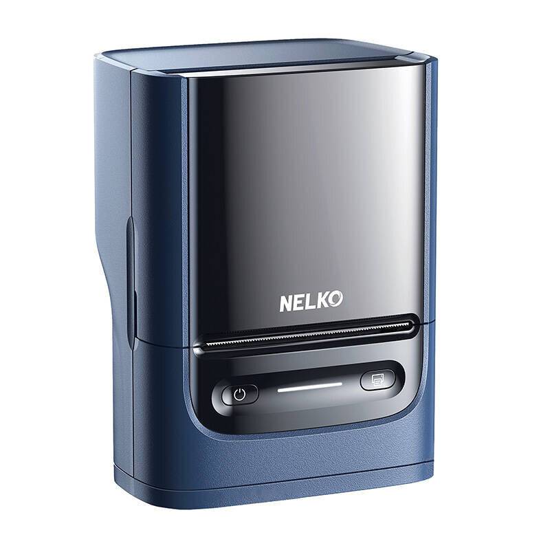 Nelko PM220 Thermo-Etikettendrucker (blau)