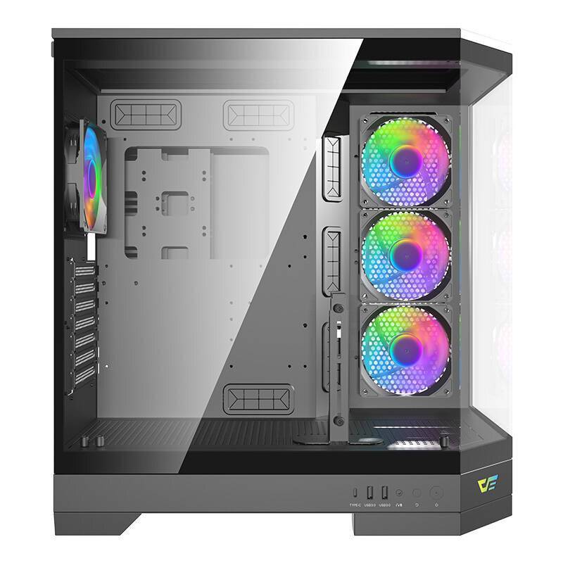 Darkflash DQX90 Computergehäuse (schwarz)