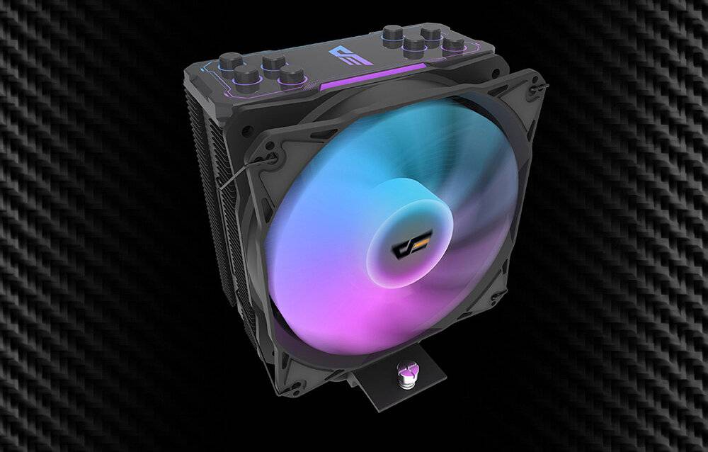 Darkflash Computer Radiator Z4 PRO MIST BLACK