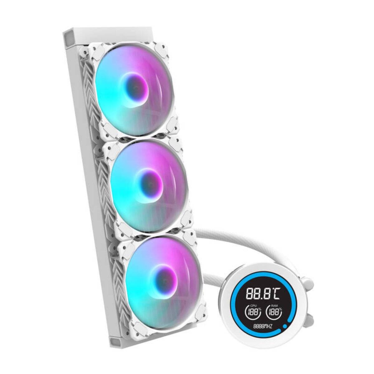 Darkflash Computer Radiator DN-D360 WEISS