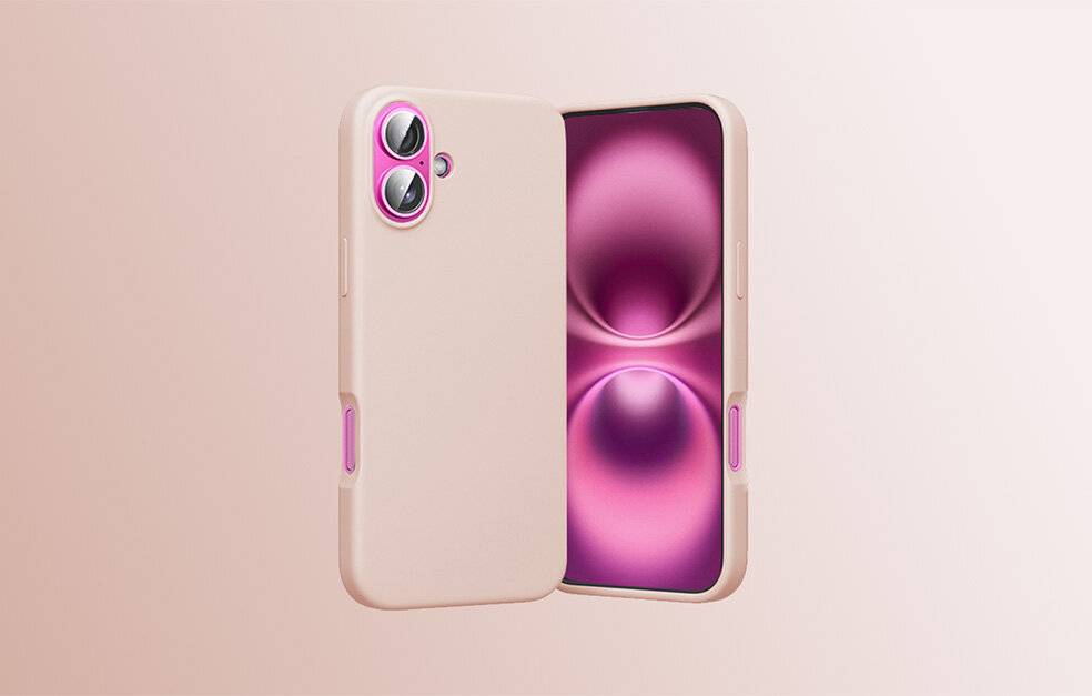 Vention KUHP0-10 Tasche für iPhone 16 MagSafe (Rosa)