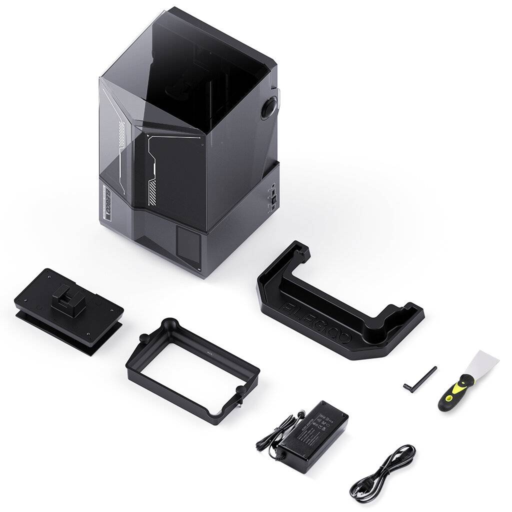 ELEGOO Saturn 4 Ultra, 12K MSLA 3D-Drucker, 218.88x122.88x220 mm, Auto-Leveling, AI-Kamera